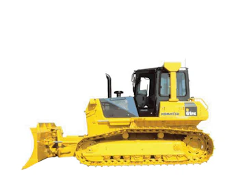 planierraupe komatsu d61px 15 von der seite
