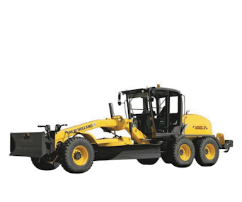  grader new holland f156 7a, von der seite