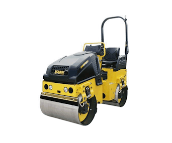 tandemwalze bomag bw 90 ad  schraeg von vorne