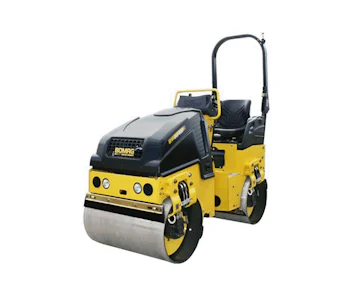 Tandemwalze Bomag BW 90 AD online mieten tandemwalze bomag bw 90 ad schraeg von vorne
