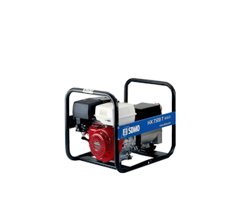 stromerzeuger sdmo technic 7500 t schraeg von der seite