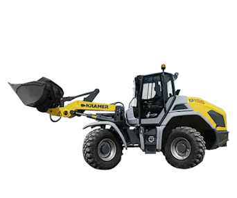 Radlader Kramer 8155 online mieten radlader kramer 8155 von der seite