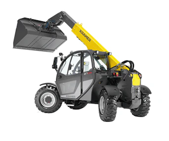 teleskoplader-kramer-2706 von hinten