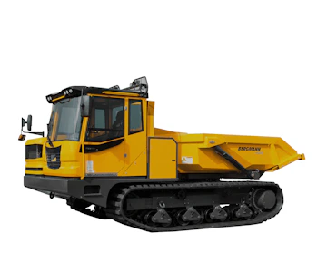 Raupendumper Bergmann 4010 R online mieten raupendumper bergmann 4010 r von der seite