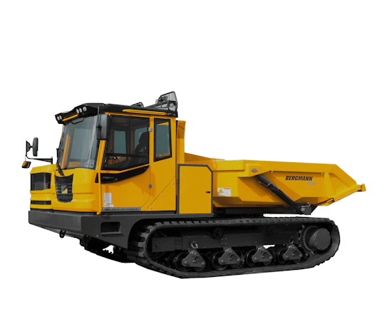 Raupendumper Bergmann 4010 R online mieten raupendumper bergmann 4010 r von der seite