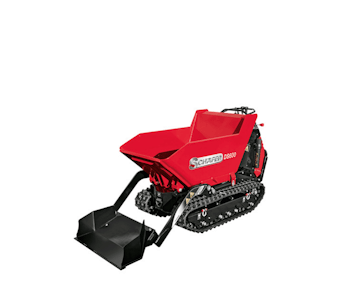 raupendumper schaefer ds 600 d schraeg von der seite