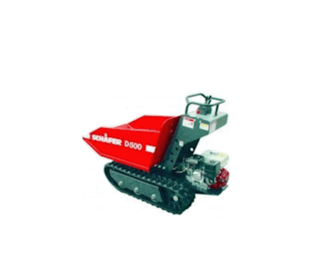 raupendumper schaefer d 500 schraeg von der seite