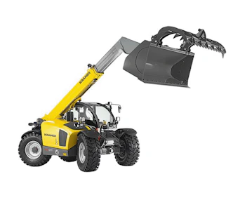 teleskoplader kramer 3007 von der seite