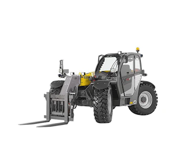 teleskopstapler kramer 4007 von vorne