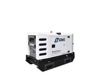 stromgenerator sdmo r16cc schraeg von der seite