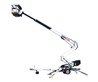 anhaengerarbeitsbuehne dino 160xt von der seite