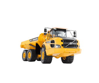 raddumper volvo a30 f  schraeg von vorne