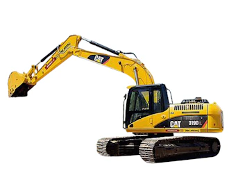 CAT M319 raupenbagger cat m319 schraeg von der seite