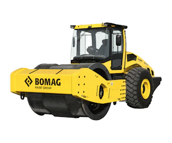 Walzenzug Bomag BW 226 DI Walzenzug Bomag BW 226 DI schraeg von vorne