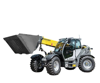 Kompaktlader Kramer 4209 von der seite