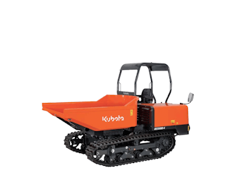 minibagger kubota kc250hr schraeg von vorne