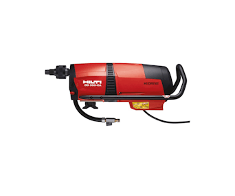 diamantbohrgeraet hilti dd 350 ca bs von der seite