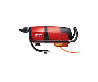 diamantbohrgeraet hilti dd 500 ca von der seite