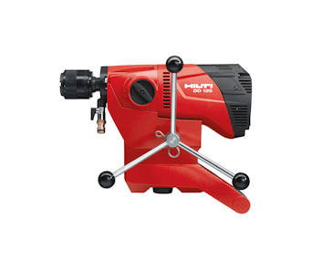 diamantbohrgeraet hilti dd 120 von der seite