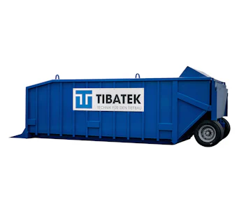 Schüttgutmulde Tibatek SMG 50, online mieten schuettgutmulde tibatek smg 50 von der seite