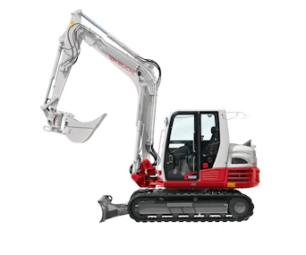 Midibagger Takeuchi TB290 online mieten midibagger takeuchi tb290 von der seite