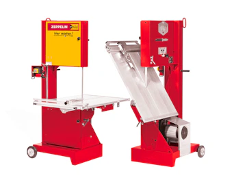 Bandsäge Lissmac MBS50 online mieten bandsaege lissmac mbs50 frontalansicht gekippt