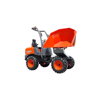 Raddumper AUSA D150 AHG online mieten raddumper ausa d150ahg von der seite