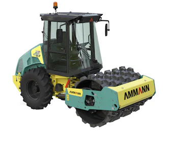 walzenzug ammann ars70 von der seite