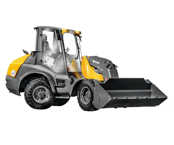 Radlader Mecalac AS900 online mieten radlader mecalac as900 von der seite