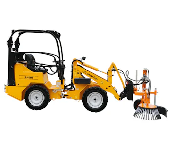 radlader schaeffer 2428 von der seite