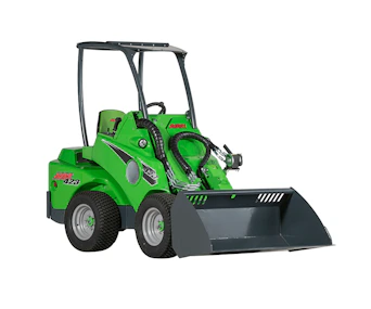 Kompaktlader Avant 423 online mieten kompaktlader avant 423 von vorne schraeg