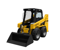 Kompaktlader Gehl R135 online mieten radlader atlas r135 von vorne