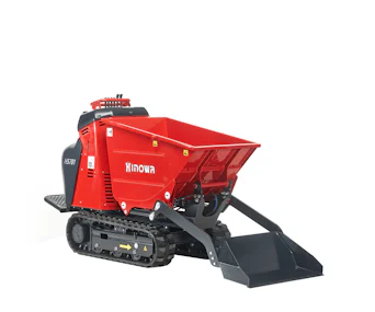 raupendumper hinowa hs701 von der seite schraeg
