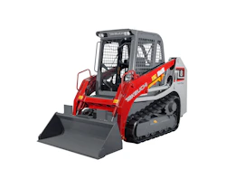 kompaktkettenlader takeuchi tl8 von vorne
