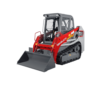 kompaktkettenlader takeuchi tl8 von vorne