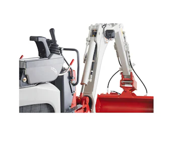 bagger takeuchi tb210r von hinten