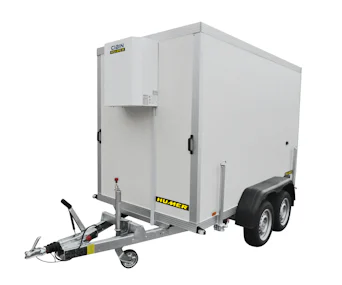 humer kuehlanhaenger von vorne