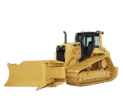 kettendozer caterpillar d6n lgp von vorne