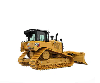 kettendozer caterpillar d60 lgp von der rechten seite