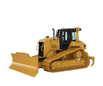 kettendozer caterpillar d60 lgp von der seite