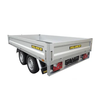 anhaenger humer hochlader von der seite