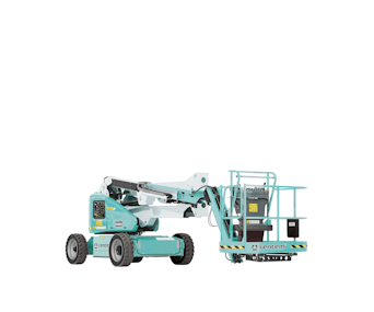 JLG E450AJ Gelenkteleskopbühne online mieten