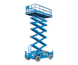 Felbermayr F-23 DSX scherenarbeitsbuehne felbermayr f23 dsx von vorne schraeg