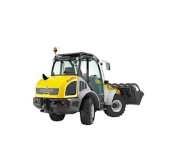 radlader kramer 8085 t schraeg von hinten