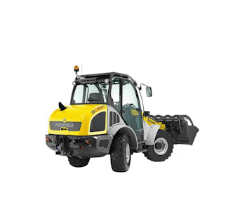 radlader kramer 8085 t schraeg von hinten
