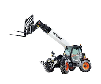 Bobcat T40.180 teleskoplader bobcat t40-180slpb von der seite