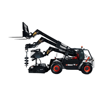 teleskoplader bobcat t2250 von der seite