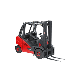 diesel stapler linde h25d schraeg von vorne