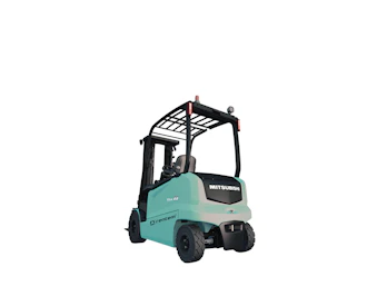 Mitsubishi FB35N elektro gabelstapler fb35n schraeg von hinten