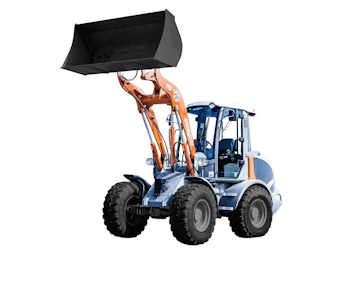 radlader weycor ar420 schraeg von vorne